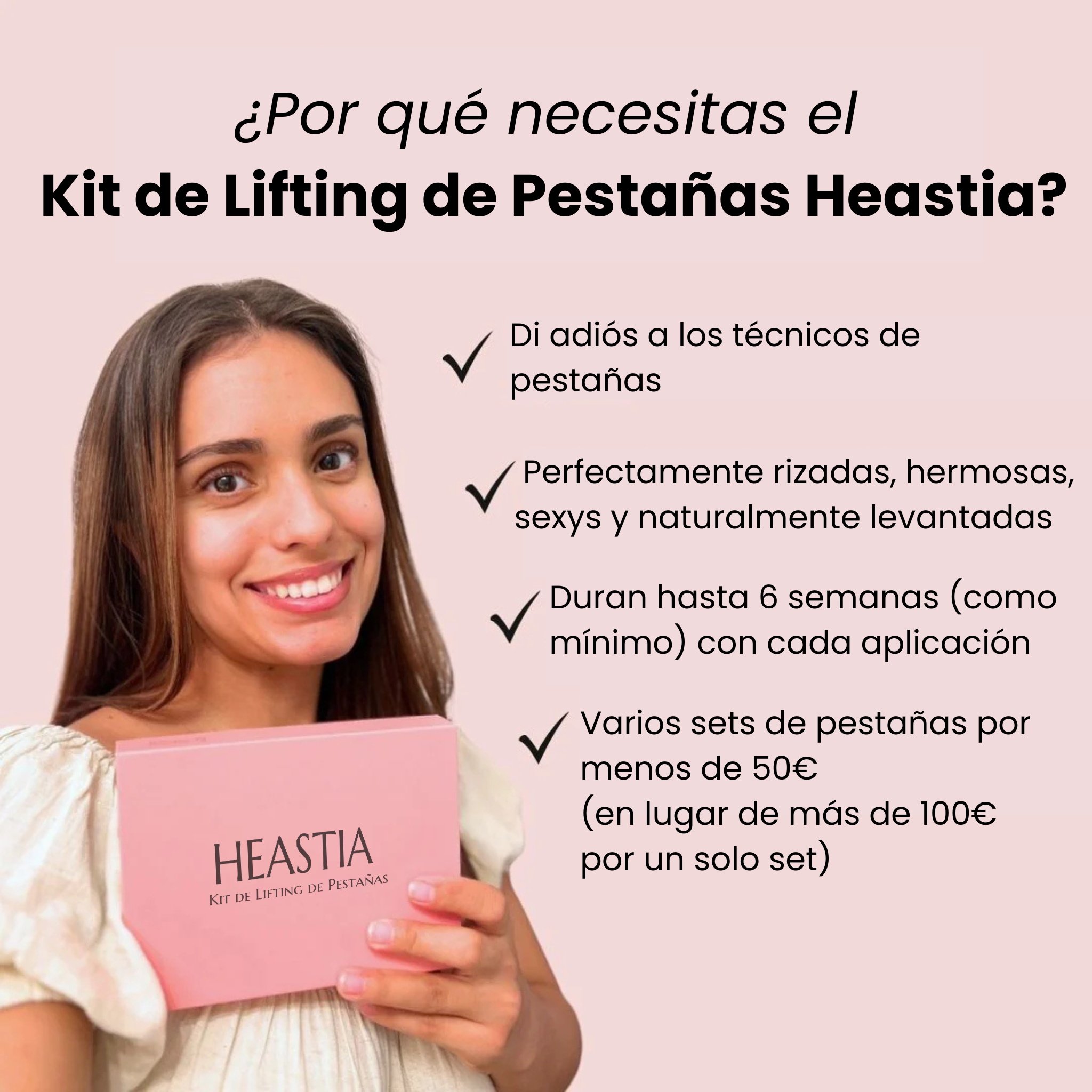 Heastia - Kit de Lifting de Pestañas (2x1)